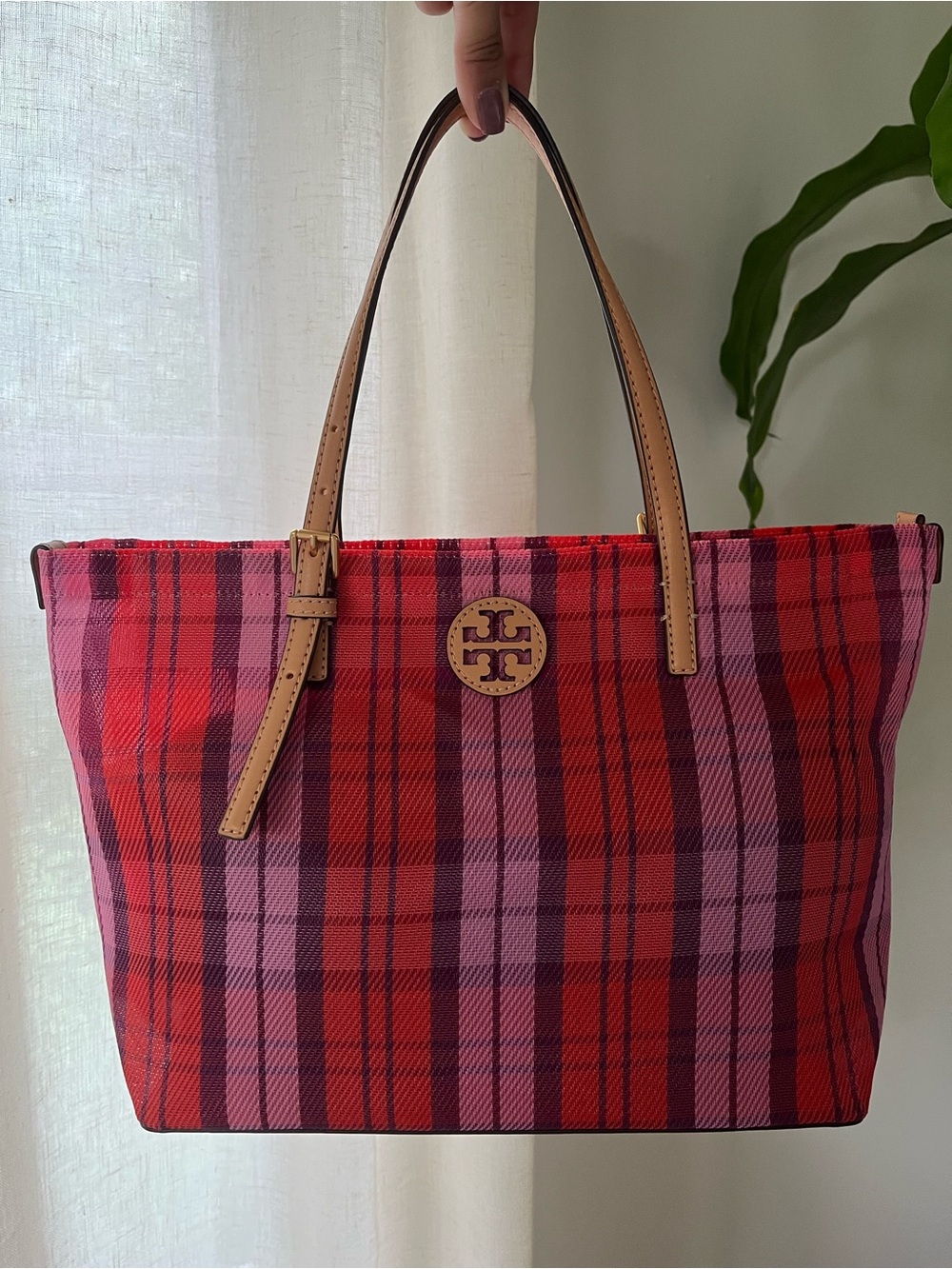 TORY BURCH Emerson Mech Tote Bag - Picture 2 of 11